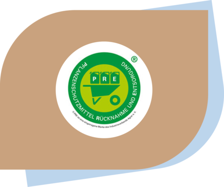 PRE-SERVICE Logo against a brown background